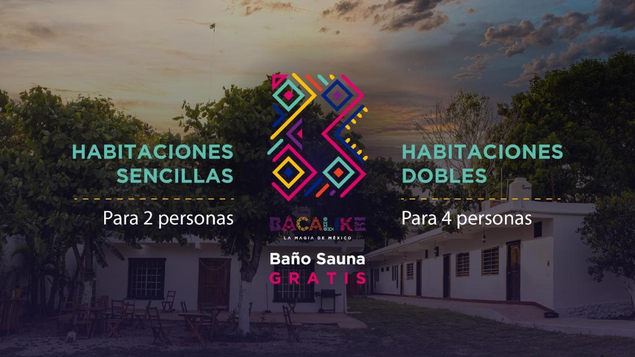 Bacalike Hotel&Temazcal Bacalar Dış mekan fotoğraf